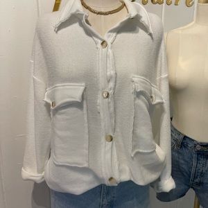 Soft Terry Longsleeve Buttondown